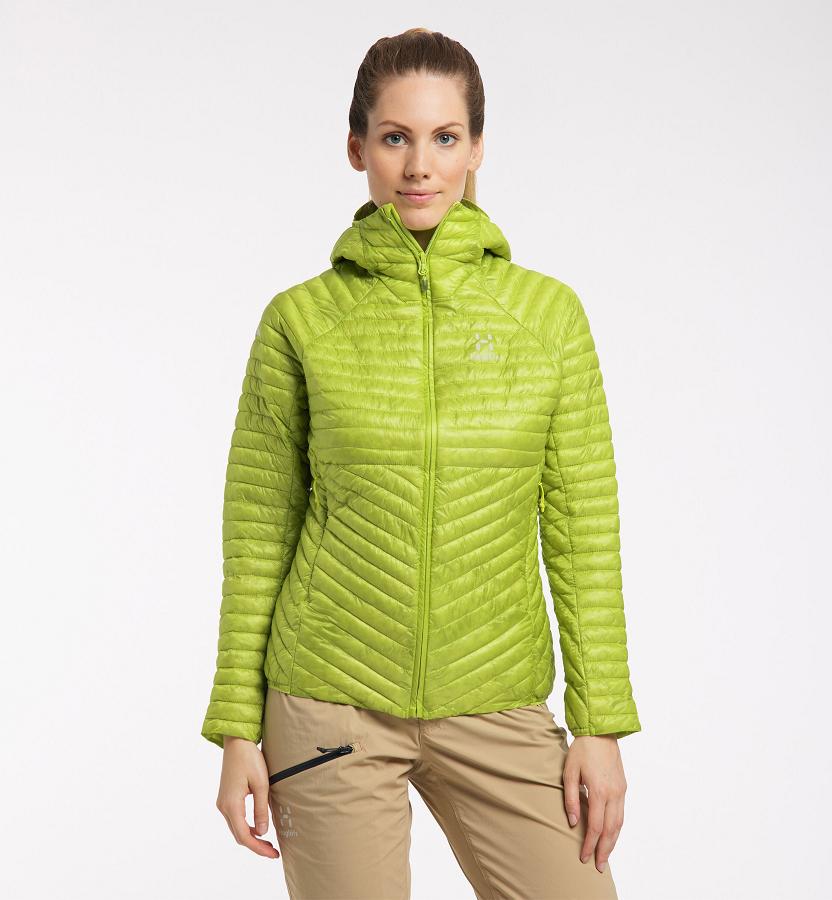 Haglöfs L.I.M Mimic Down Jacket Light Green For Womens NBCLR2069 Australia